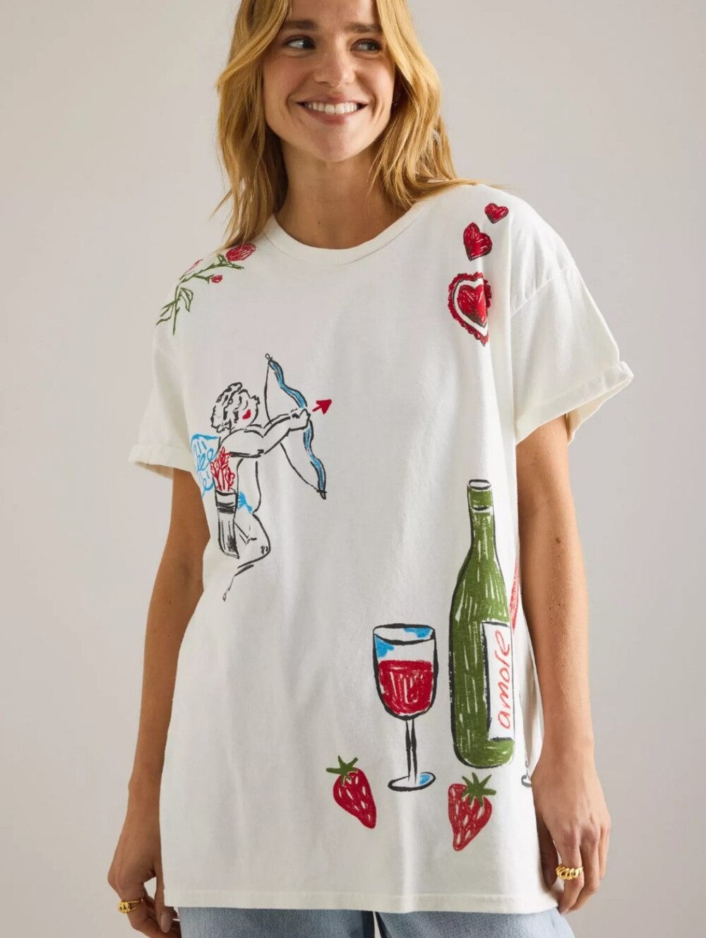Anthropologie Love Icon Boyfriend Shirt * NWT * Small (Oversized)
